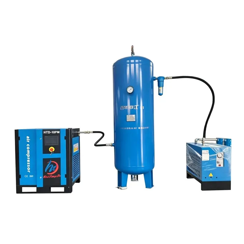 Schroefcompressor van 500 liter