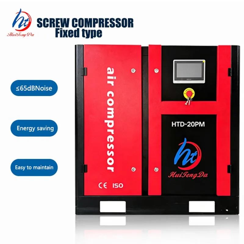 Permanente magneetschroefluchtcompressor