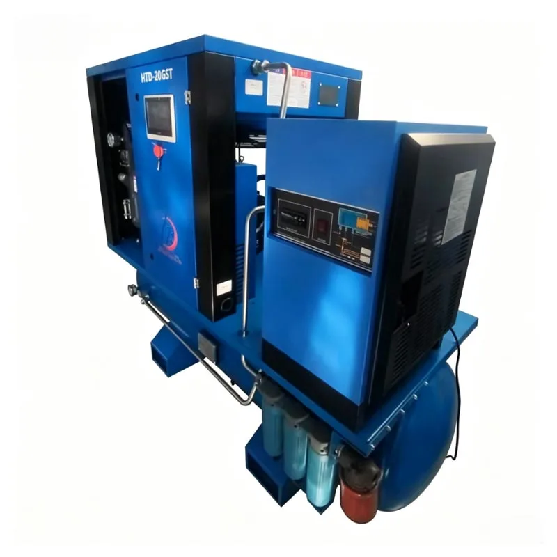 Plug-and-play schroefluchtcompressor